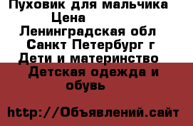 Пуховик для мальчика › Цена ­ 2 500 - Ленинградская обл., Санкт-Петербург г. Дети и материнство » Детская одежда и обувь   